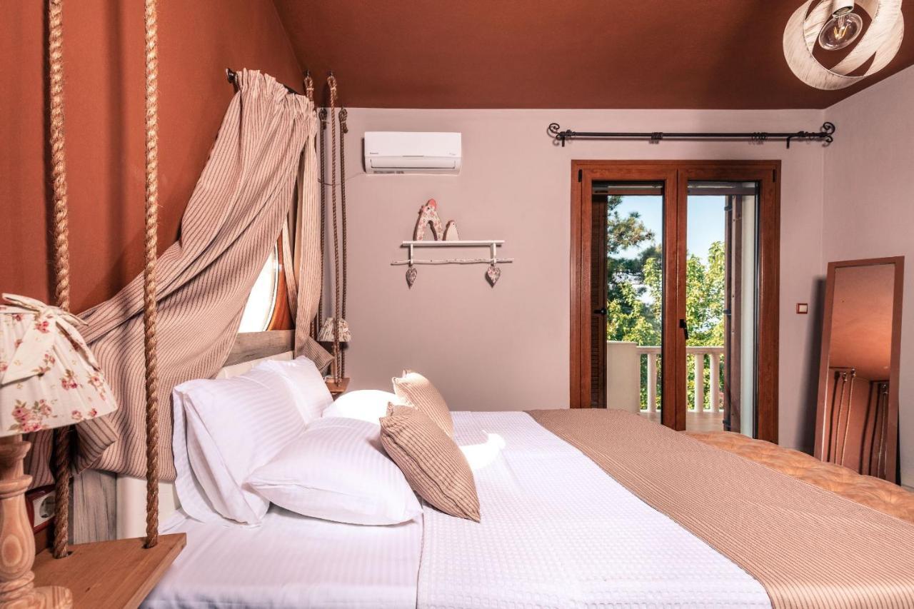 Fokas Luxury Villa Prínosz Kültér fotó