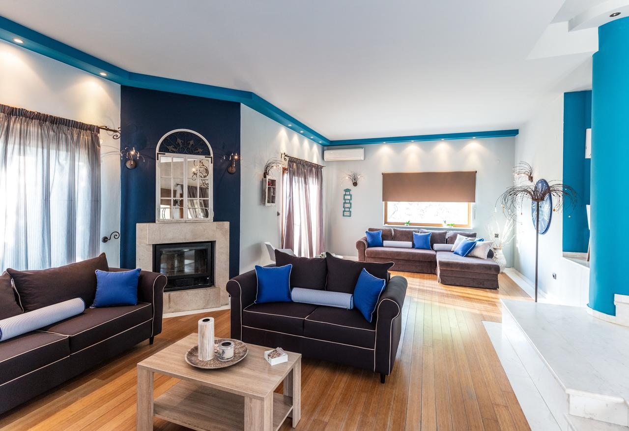 Fokas Luxury Villa Prínosz Kültér fotó
