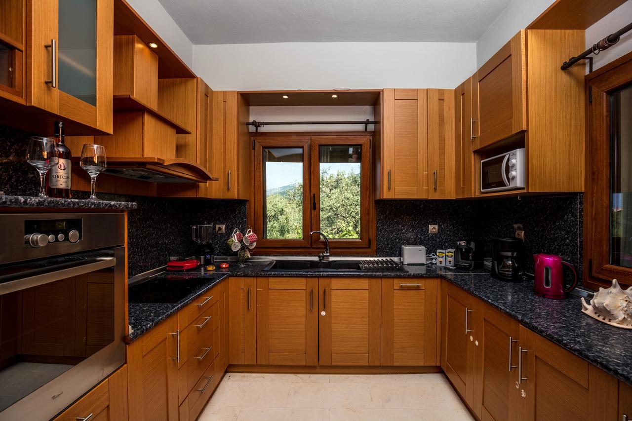 Fokas Luxury Villa Prínosz Kültér fotó