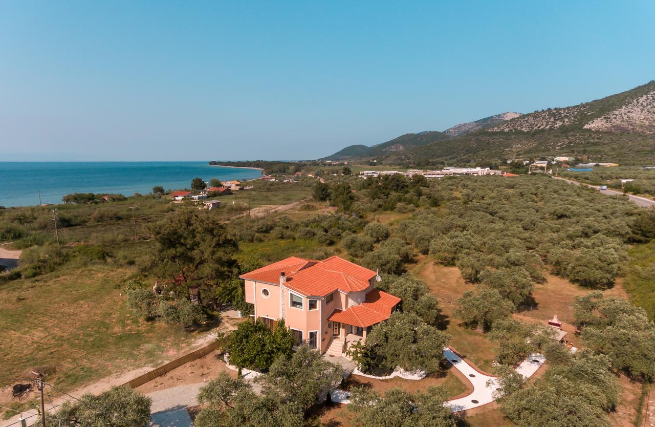 Fokas Luxury Villa Prínosz Kültér fotó