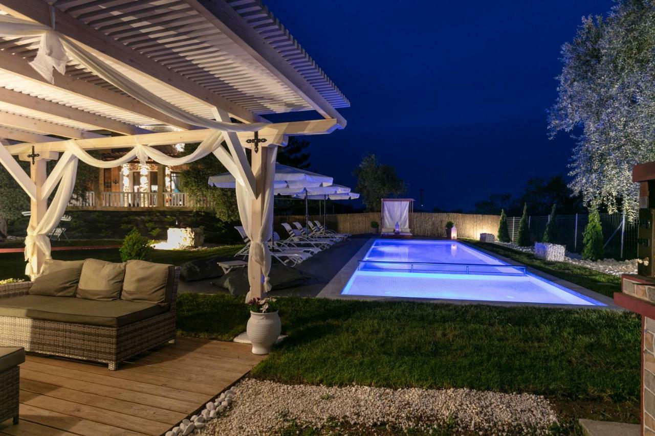 Fokas Luxury Villa Prínosz Kültér fotó