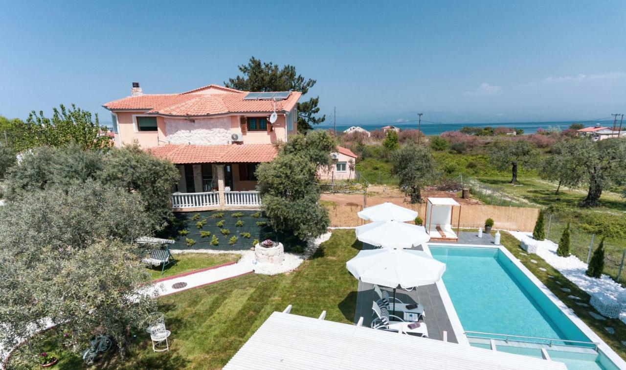 Fokas Luxury Villa Prínosz Kültér fotó