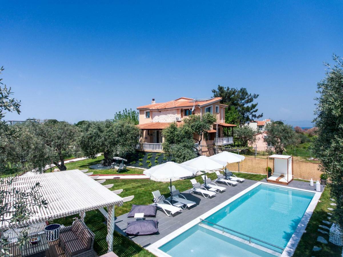 Fokas Luxury Villa Prínosz Kültér fotó